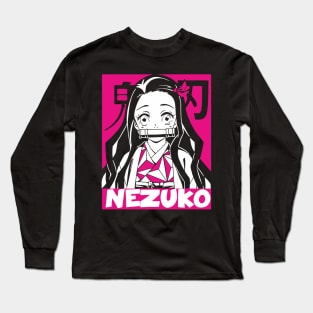 Cute nezuko anime Long Sleeve T-Shirt